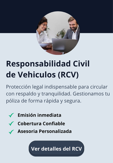 responsabilida civil de vehiculos (rcv)